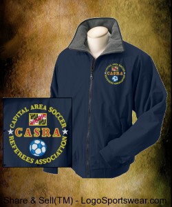 CASRA 3 Season Coat - Navy Blue Design Zoom